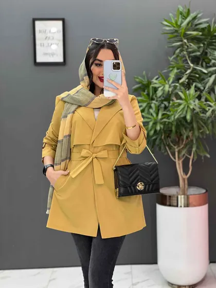 مانتو بالاژیله آستین سگک