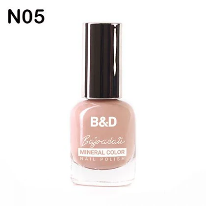 لاک ناخن بی اند دی B&D ساده سری N