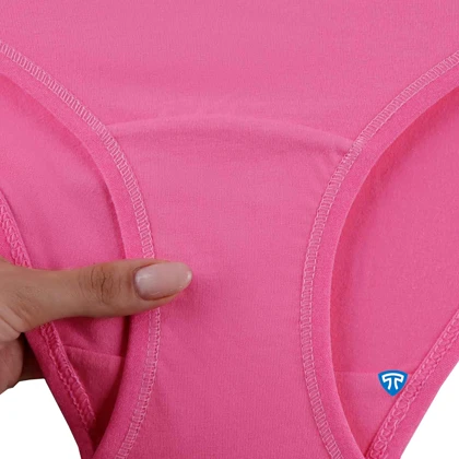 شورت زنانه ضدحساسیت مودال تاپیک بسته تک عددی صورتی مدل پانیذ