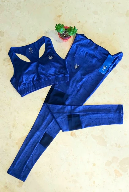 ست ورزشی زنانه نیم‌تنه ولگ