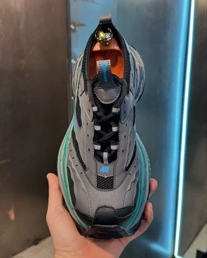 کتانی پلتفرم بالانسیگا مشکی کله غازی