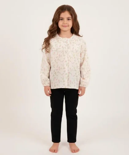 شومیز دخترانه مرینو Merino کد 1864