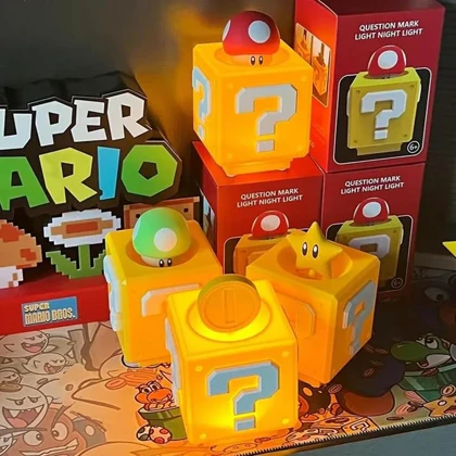 چراغ خواب رومیزی فانتزی سوپر ماریو super mario شارژی