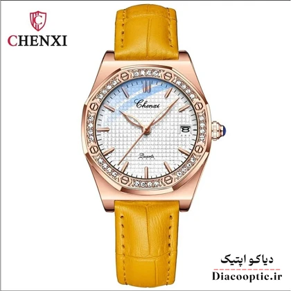 ساعت مچی زنانه چرم برند چنکسی مدل Do-CHENXI 8248