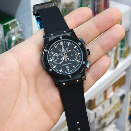 ساعت مچی مردانه هابلوت 3 موتور فعال کرنوگراف سری های کوالیتی کد 1