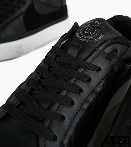 کفش نایک مردانه و زنانه مشکی Nike Blazer Low 77 Jumbo