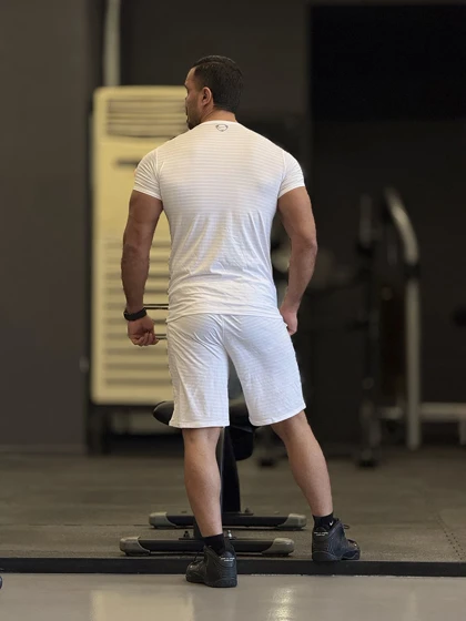 ست تیشرت و شلوارک نایک (Nike) پارچه فلامنت تنفسی (درای فیت)