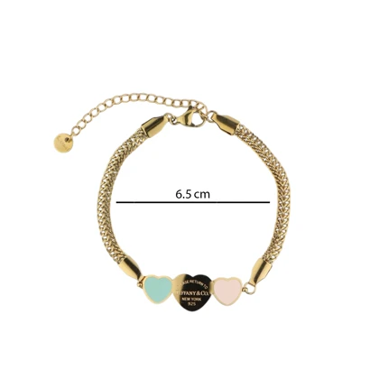 دستبند زنانه قلبی