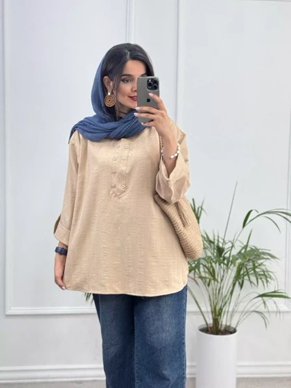 مانتو شومیزی ساندی