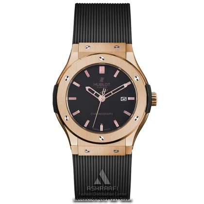 ساعت هابلوت بند رابر Hublot Classic Fusion KRG