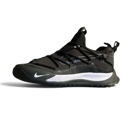 کتانی ویتنامی نایک ای سی جی ماونتین فلای ساق کوتاه گورتکس مشکی سفیدNike ACG Mountain Fly Low Gore tex Black