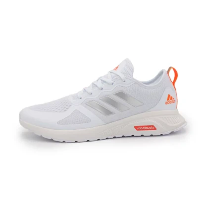 آدیداس کلودفوم سفید نارنجی Adidas Cloudfoam White Orange
