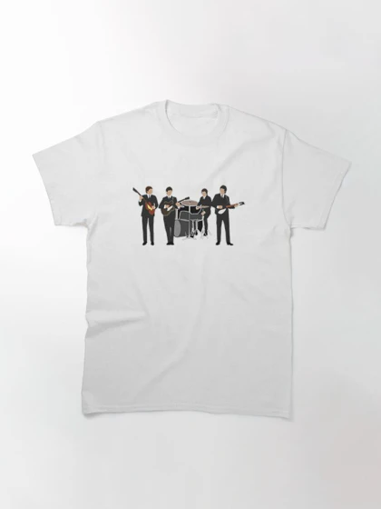 تیشرت گروه موسیقی beatles بیتلز Classic Vintage On Stages کد 183718