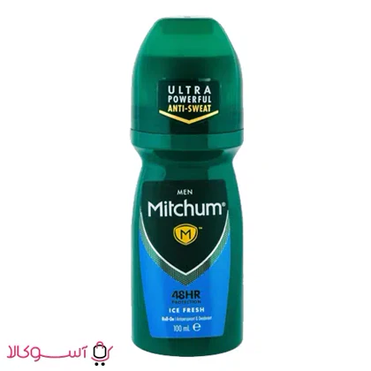 مام رول ضد تعریق مردانه میچام مدل ice fresh حجم 100 میل