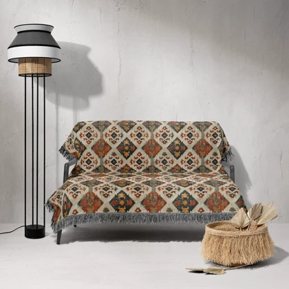 شال مبل ریش دار classic 191