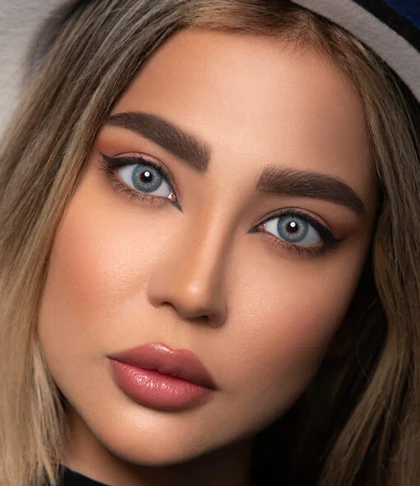 لنز طبی رنگی مثبت سالانه اپتی کالر Opti Color