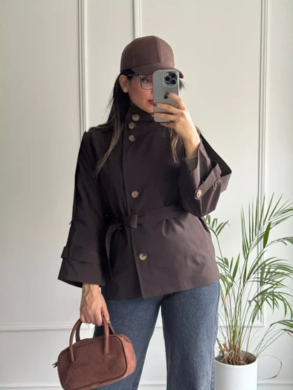 بارانی آستردار نینا