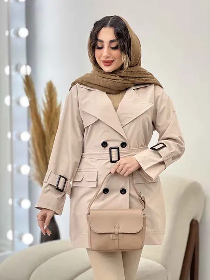 بارانی سر جیب دوبله هلنا
