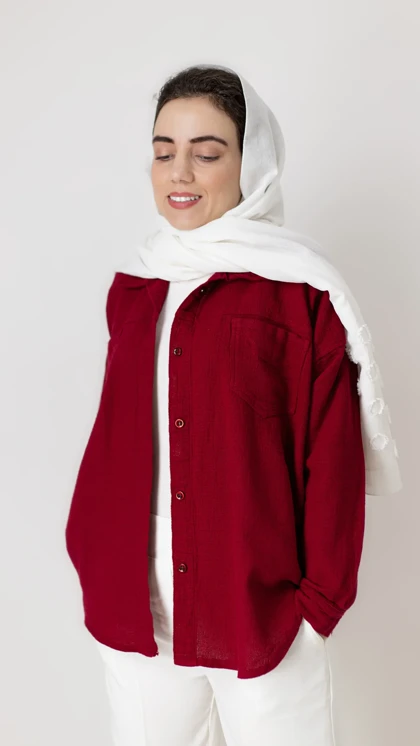 شومیز کنفی رنگی