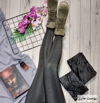 لگ چرم طرح دار داخل کرک کد 40107