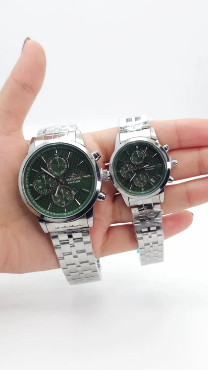 ساعت مچی ست مردانه و زنانه الگانس Elegance Excellent با موتور کوارتز ژاپن