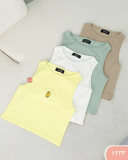 ست کراپ وشورتک فانتزی 1233