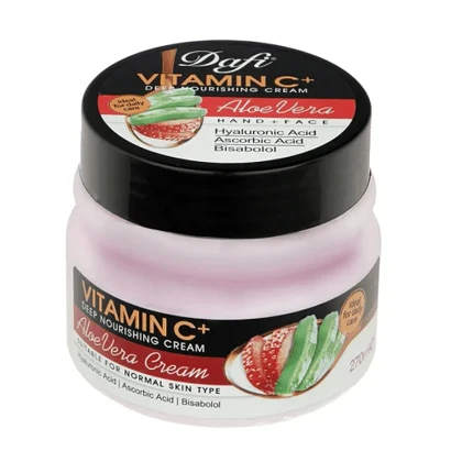 کرم کاسه ای آبرسان حاوی ویتامین سی و آلوئه ورا دافی 270 میل