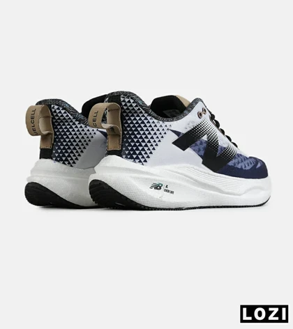 کفش کتانی مردانه و زنانه سفید سرمه ای مشکی New Balance 860 Boost مدل 7727