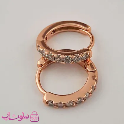 گوشواره زنانه حلقه‌ای کوچک ژوپینگ