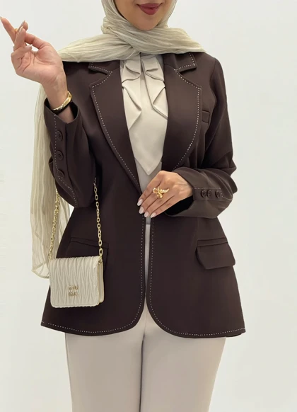 4049-کت مزونی شاهان