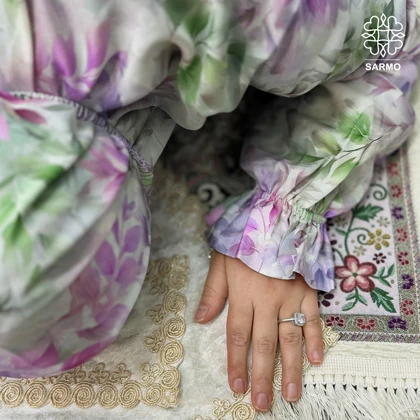 چادرنماز آستین‌دار نسیم