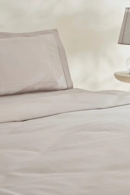 سرویس روتختی دو نفره Karaca Home مدل Felves پنبه - طوسی روشن