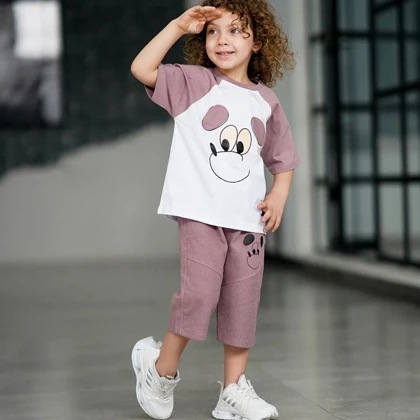 ست بلوز و شلوارک بچگانه سگ سایز 35 تا 50