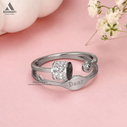 انگشتر زنانه استیل Women Ring SD06