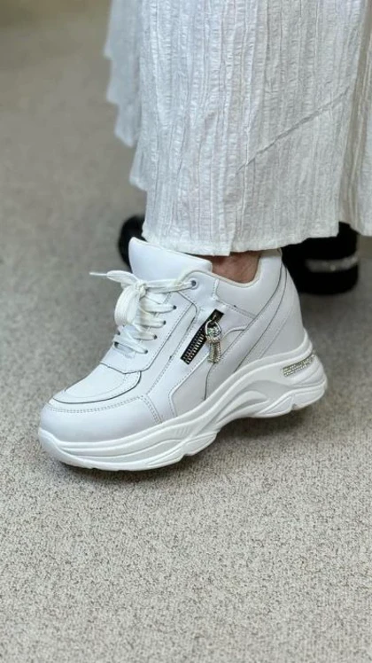 کتانی لژ مخفی زیپی 6680