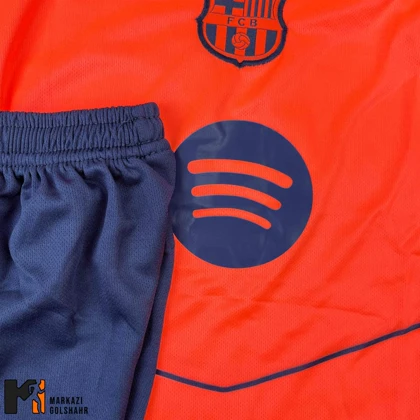 کیت فوتبالی بارسلونا بچه‌گانه لباس سوم فصل 2026-2025