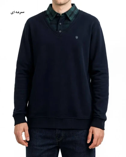 پلیور دورس مردانه یقه دار بردیا 2