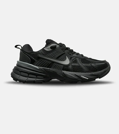کفش کتانی بزرگ پا مشکی Nike Cushlon V2K مدل 8887