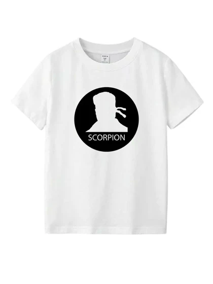 تیشرت حمید اسکورپین مرچ اختصاصی Hamid scorpion white circle کد 263025