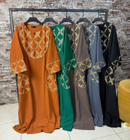 پیراهن طلاکوب ستیا کد 50242