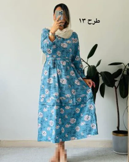 پیراهن مانتویی نارین 5