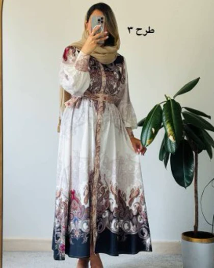 پیراهن طرحدار مزونی پریچهر