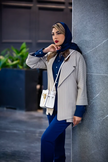 کت دیپلمات یقه پهن