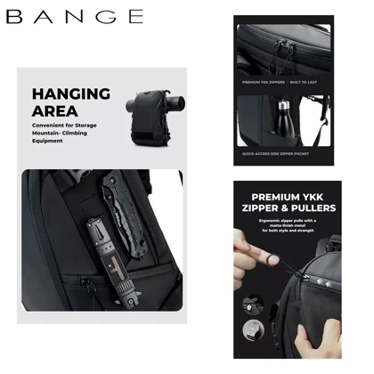 کوله پشتی 22 لیتری چند منظوره بنج BANGE FW-226 ضدآب