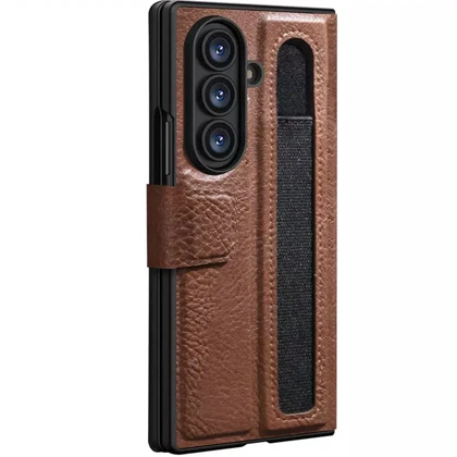کیف گوشی سامسونگ Galaxy Z Fold7 نیلکین Nillkin Aoge Leather - قابل تبدیل به هولدر موبایل