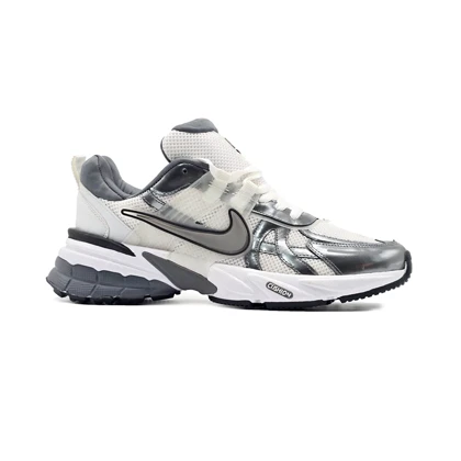 کفش و کتانی اسپرت مردانه مدل نایک کوشلون NIKE V2K رنگ سفید طوسی کد 43425