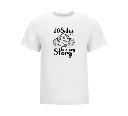 تیشرت گیمینگ طرح Dungeons and Dragons کد 103259