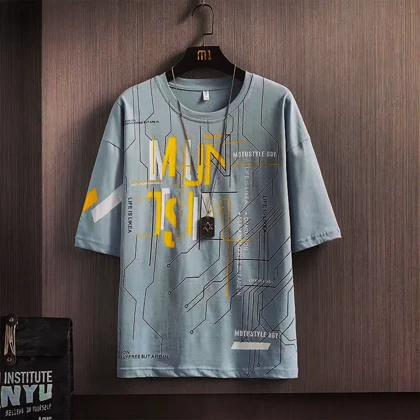 تیشرت نخ پنبه سوپر لش استایل