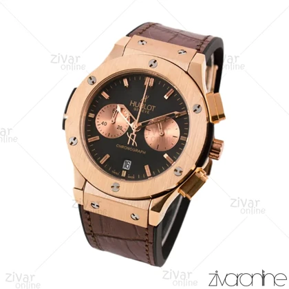 ساعت هابلوت زنانه کلاسیک فیوژن بند چرم قهوه ای 102219