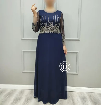 پیراهن بلند لاله 7037